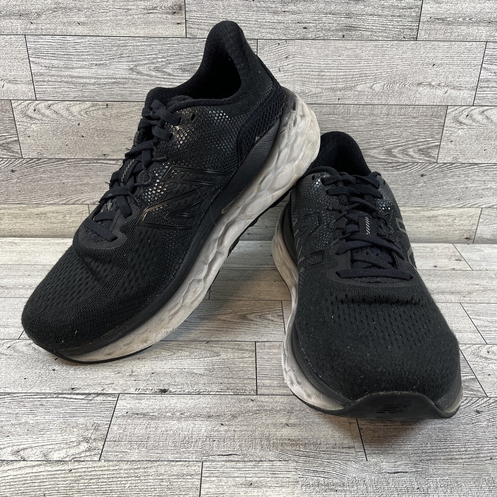 New Balance Fresh Foam V3 Black White Running Shoes‎ WMORLK3 Women Size 9.5 2E